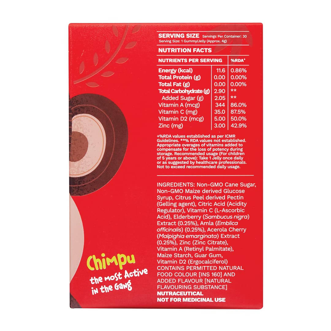 OZiva Kids Superfood Immunity Multi Gummies